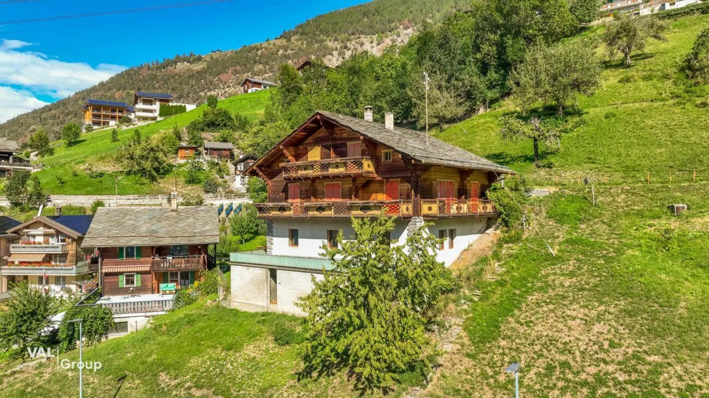 Appartement sous les toits confortable avec vue à Staldenried - Photo 12 sur 15