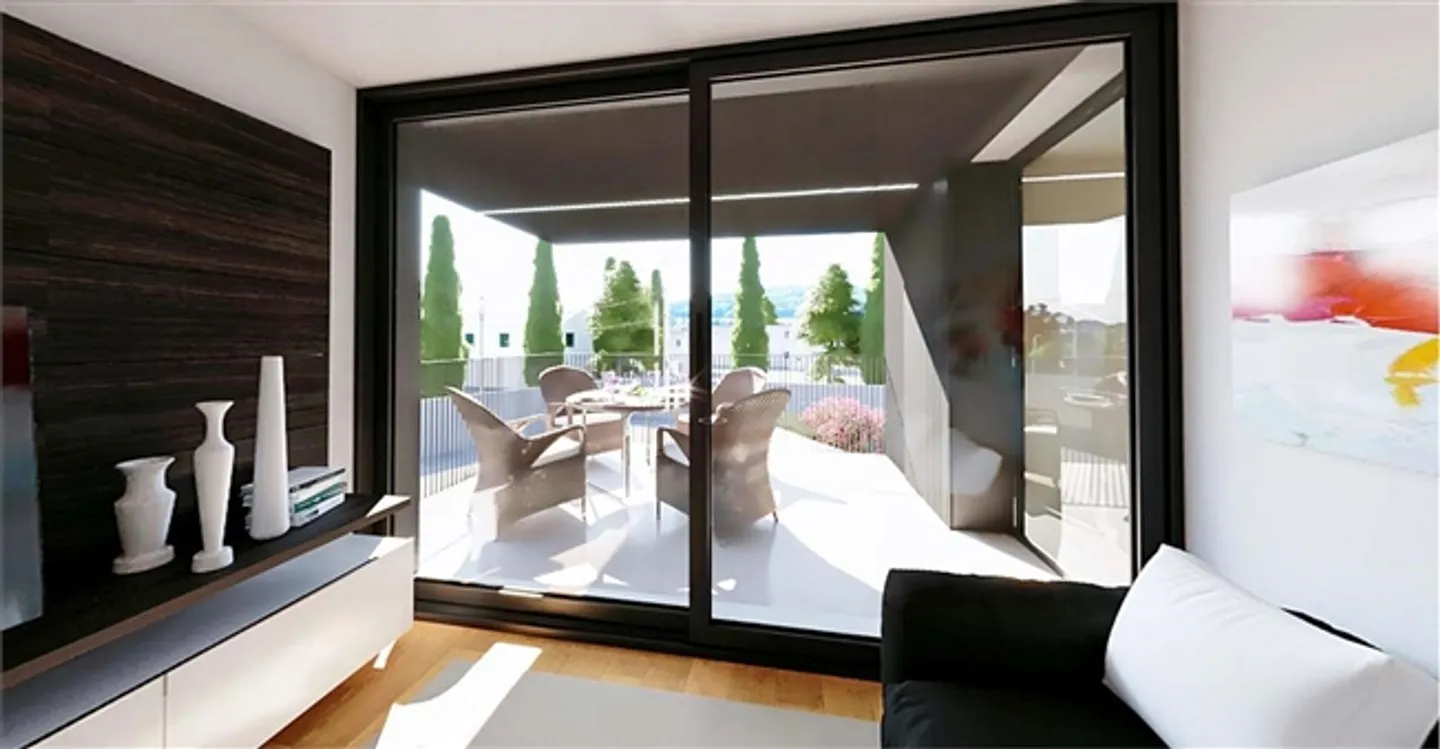 Appartement 2,5 pièces nouvellement construit et meublé avec terrasse – un mélange réussi de luxe et de confort - Photo 20 sur 20