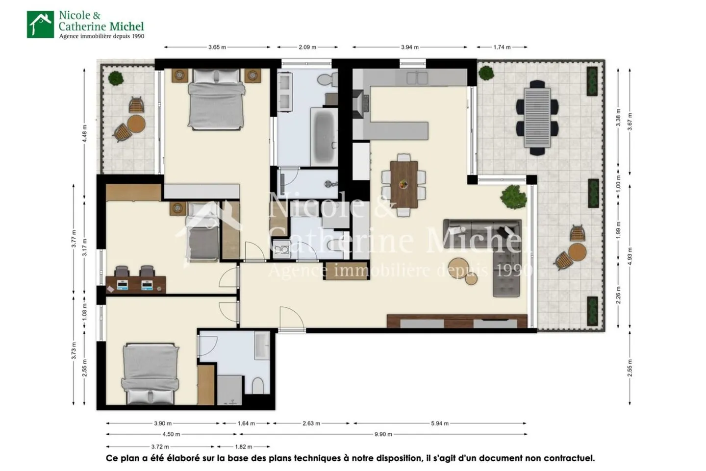Elegante 4.5-Zimmer Wohnung - Foto 12 von 12