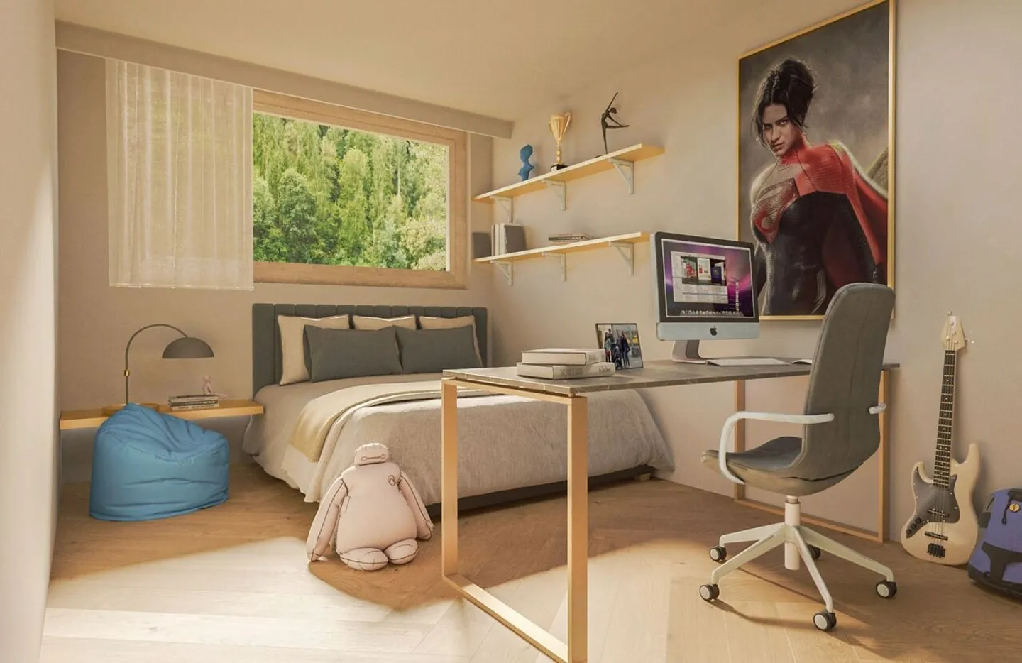 Nuovo progetto di costruzione Alte Strasse con due case bifamiliari (Casa A) - Foto 4 di 5