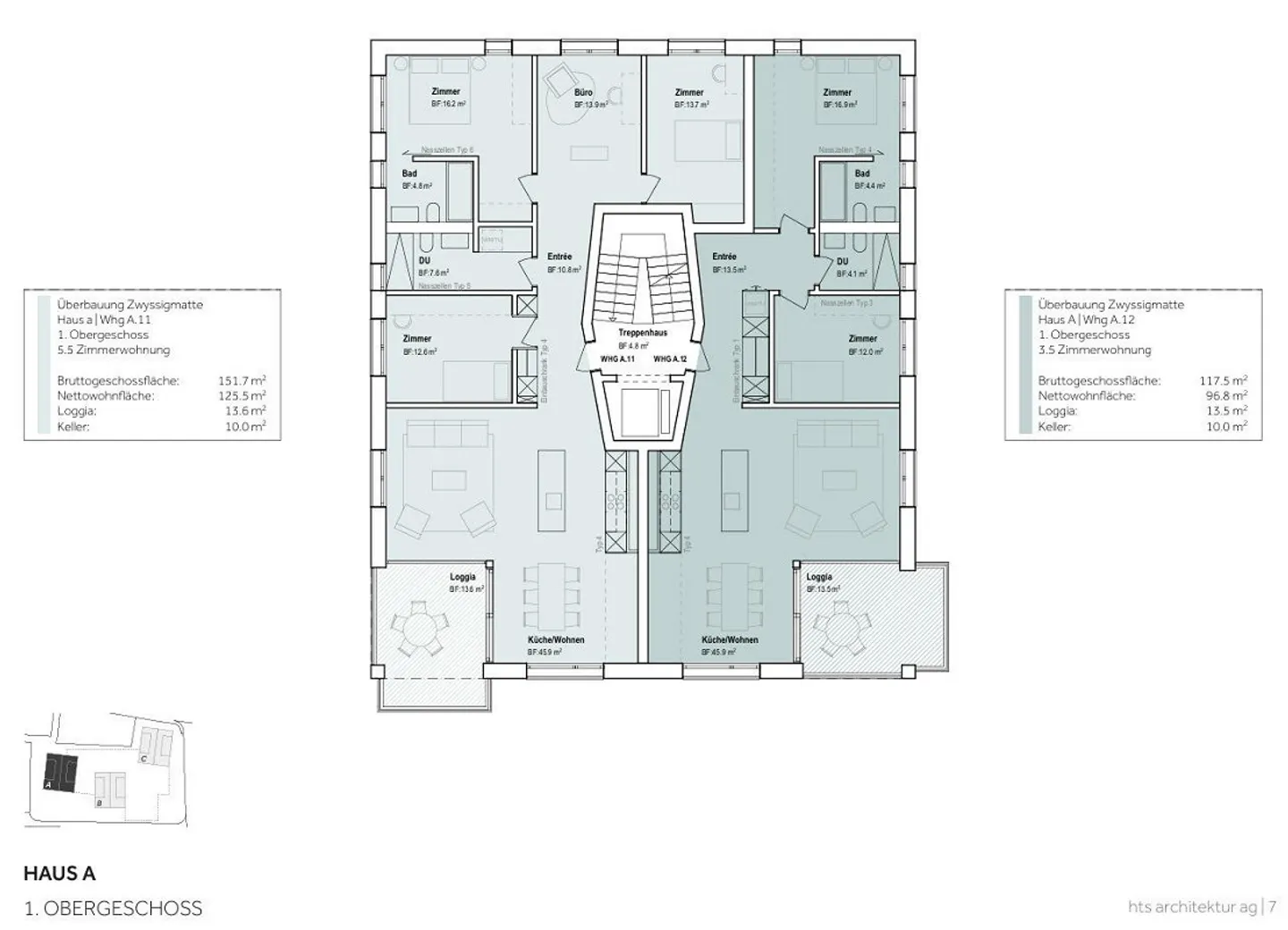 Moderne 5½-Zimmer-Wohnung in Seedorf - Foto 10 von 10