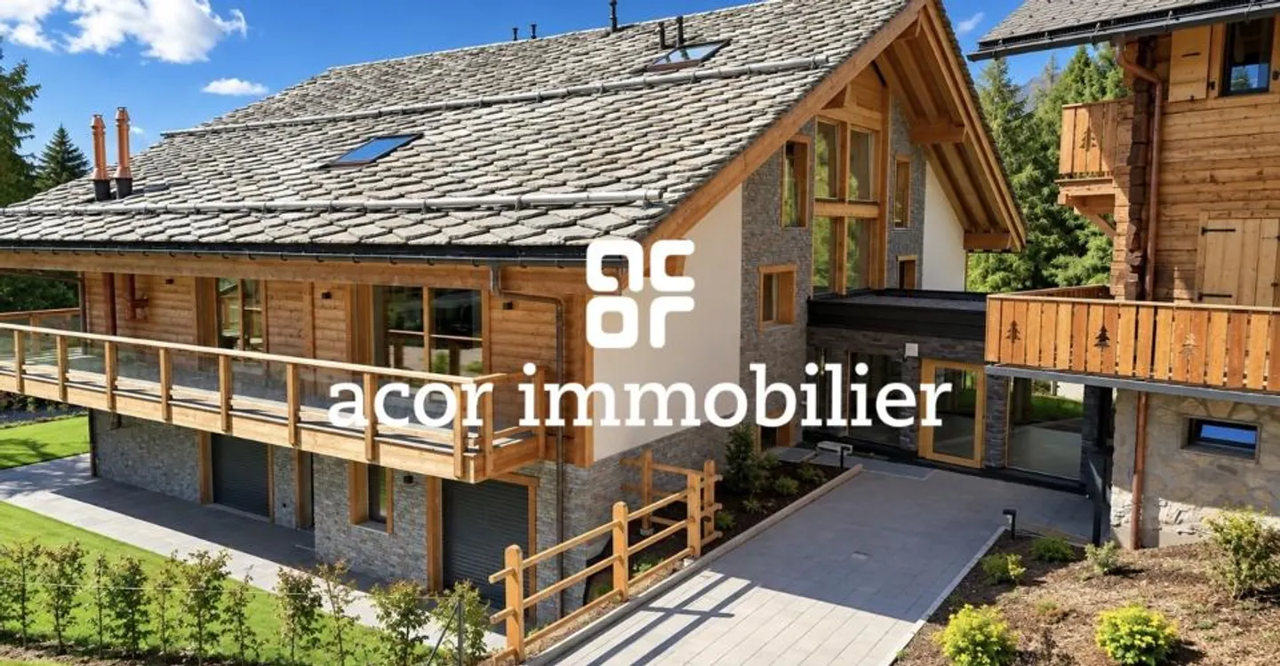 CRANS – NEW DUPLEX OF 282 M² – PREMIUM RESIDENCE WITH SPA & WELLNESS - Photo 2 of 13