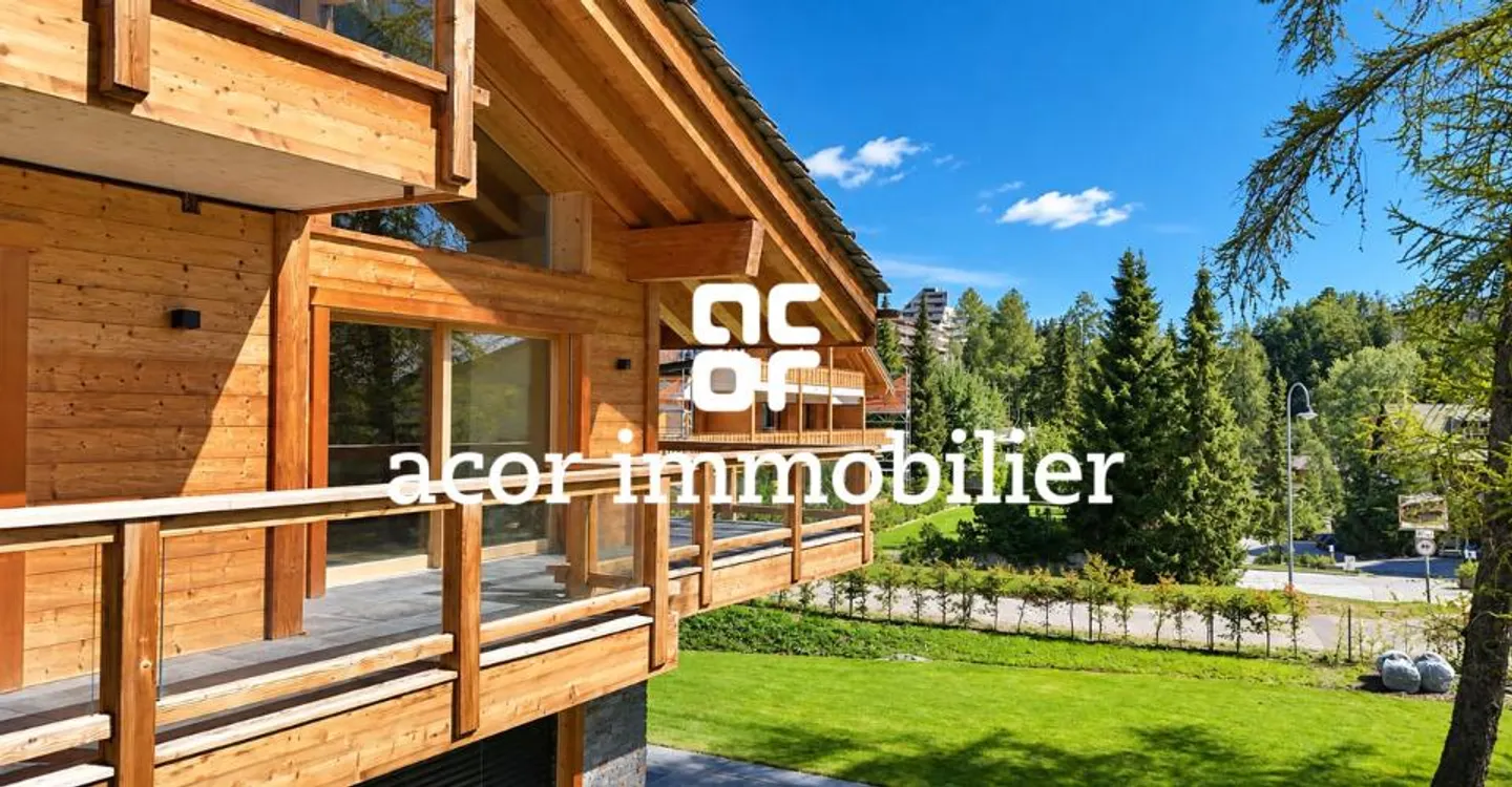 CRANS – NEW DUPLEX OF 282 M² – PREMIUM RESIDENCE WITH SPA & WELLNESS - Photo 3 of 13