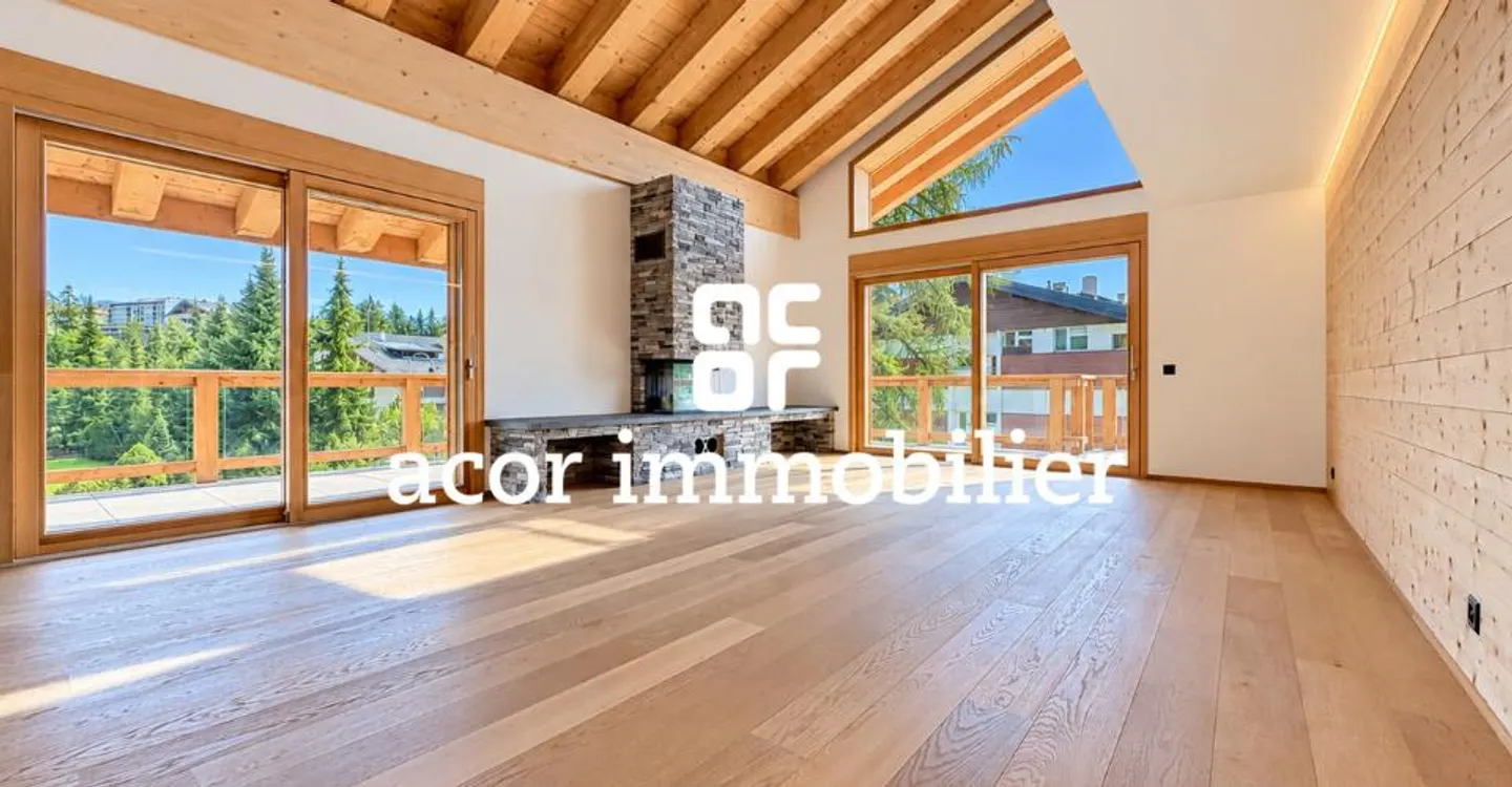 CRANS – NEW DUPLEX OF 282 M² – PREMIUM RESIDENCE WITH SPA & WELLNESS - Photo 5 of 13