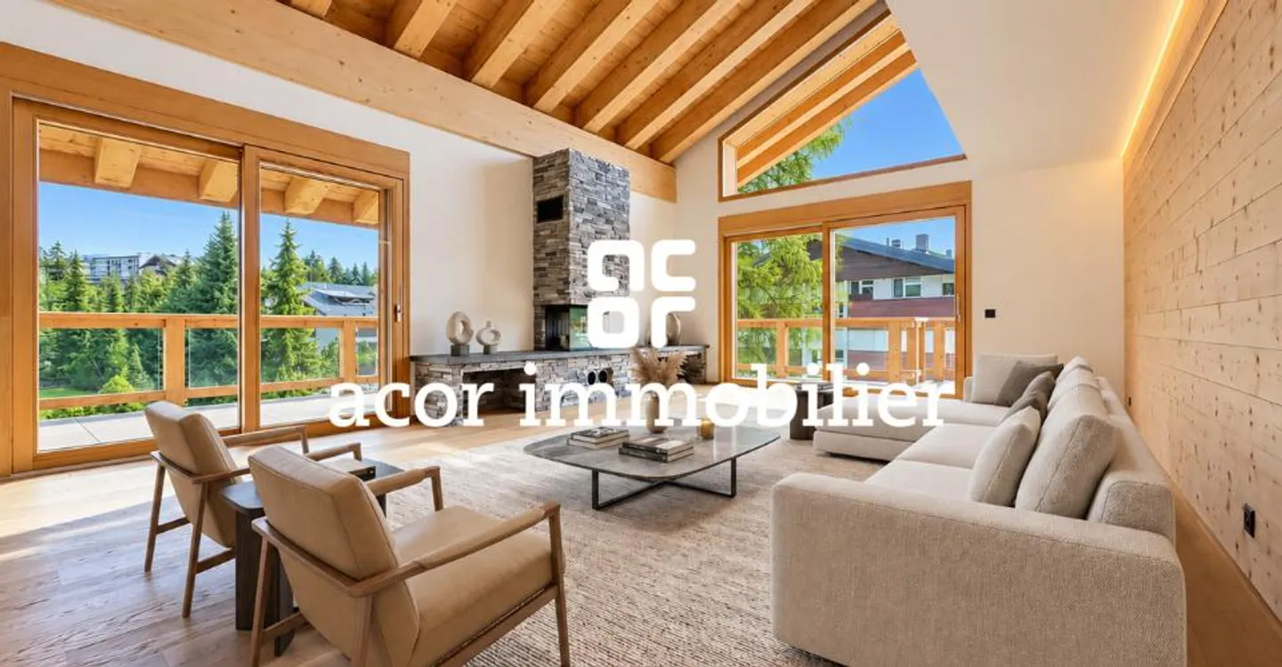 CRANS – NEW DUPLEX OF 282 M² – PREMIUM RESIDENCE WITH SPA & WELLNESS - Photo 6 of 13