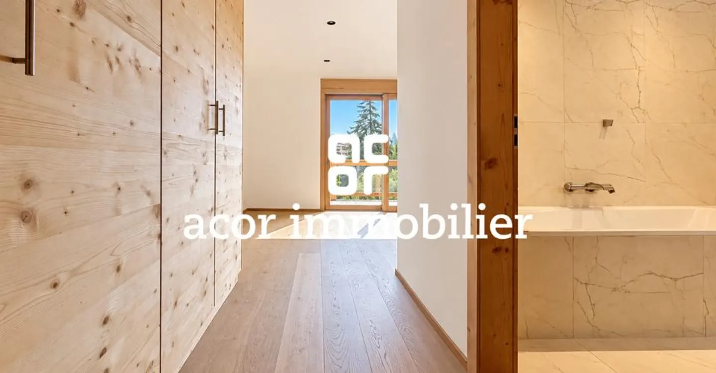 CRANS – NEW DUPLEX OF 282 M² – PREMIUM RESIDENCE WITH SPA & WELLNESS - Photo 11 of 13