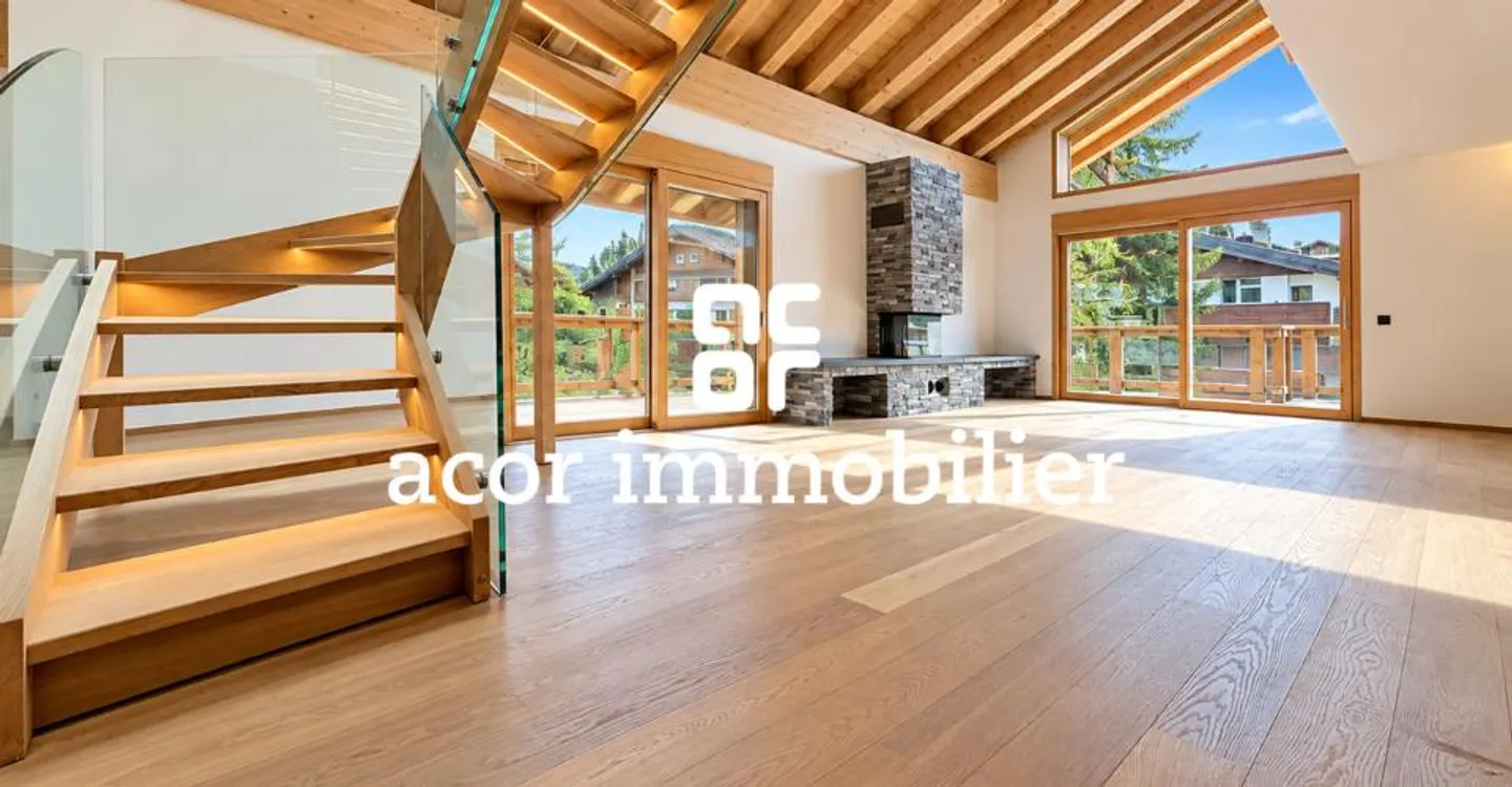 CRANS – NEW DUPLEX OF 282 M² – PREMIUM RESIDENCE WITH SPA & WELLNESS - Photo 7 of 13