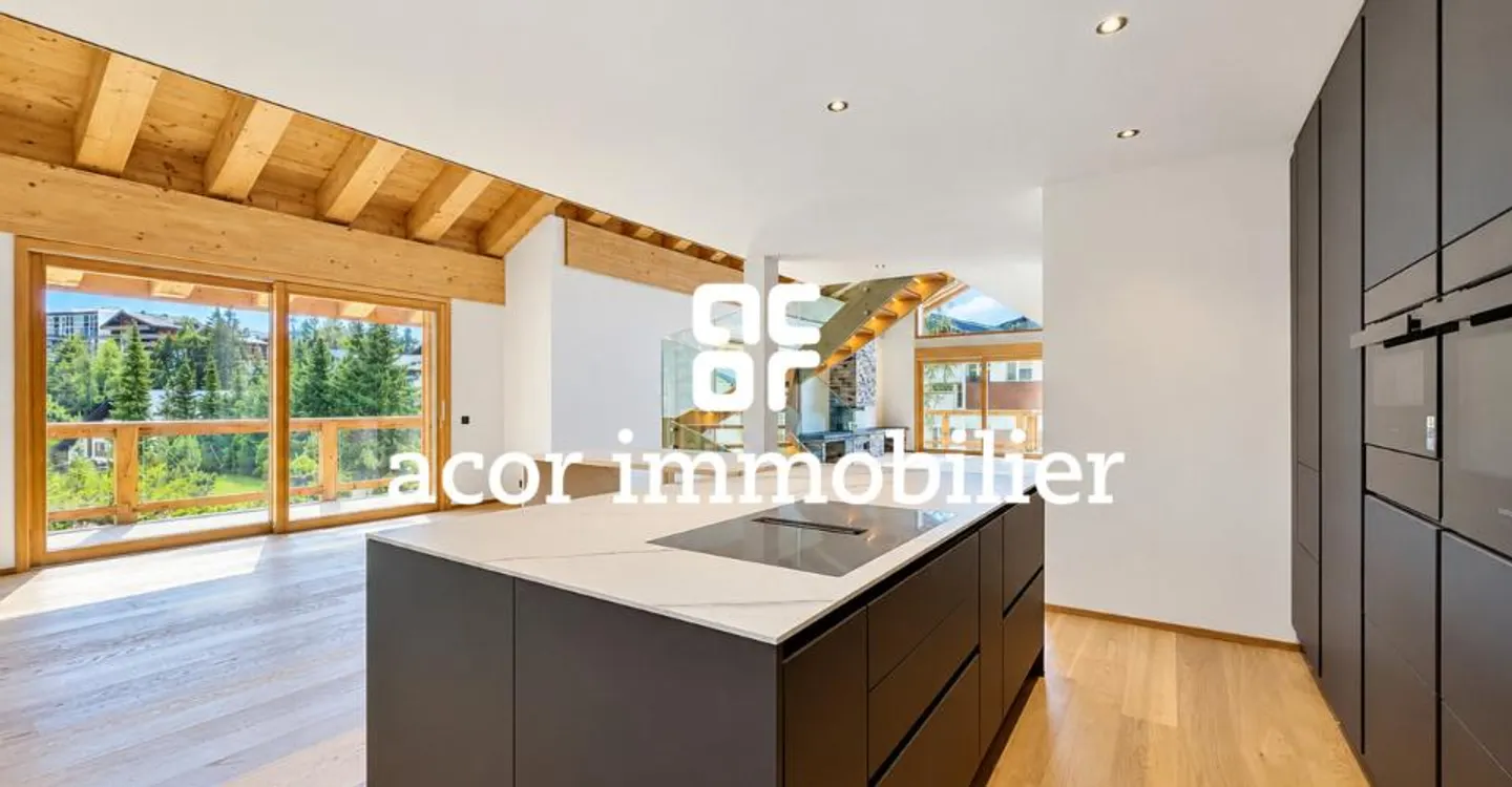 CRANS – NEW DUPLEX OF 282 M² – PREMIUM RESIDENCE WITH SPA & WELLNESS - Photo 8 of 13