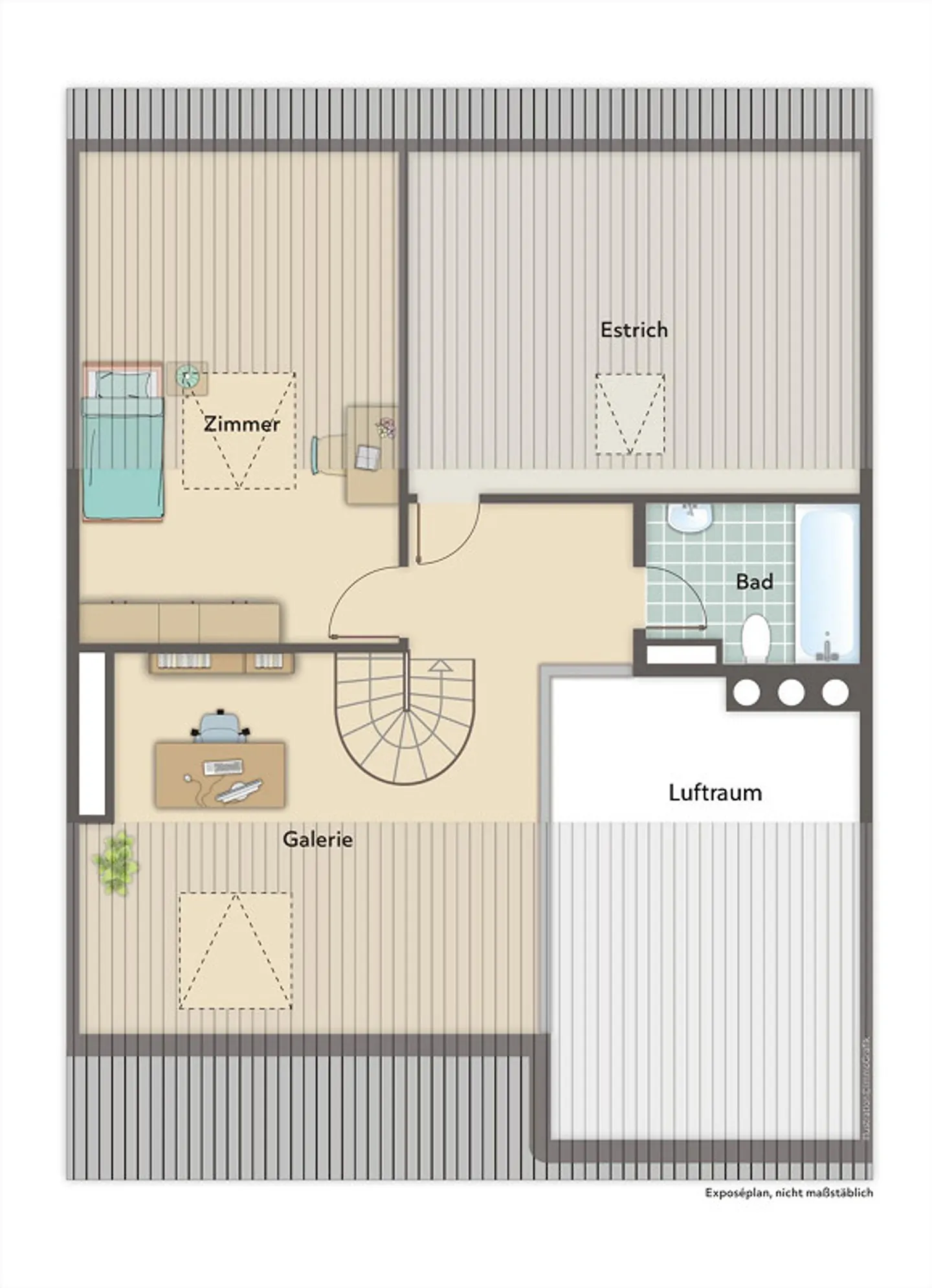 Maisonette-Dachwohnung - Neuenegg - Photo 14 sur 14