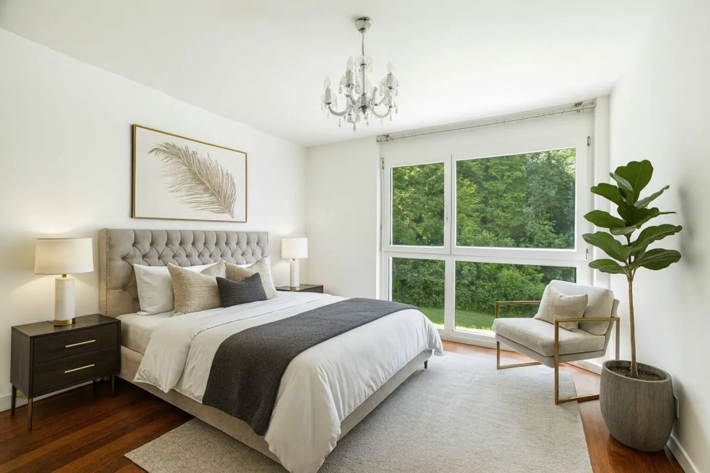 Oasis de tranquillité - Appartement spacieux avec balcon, vue dégagée et cave à vin - Photo 13 sur 15