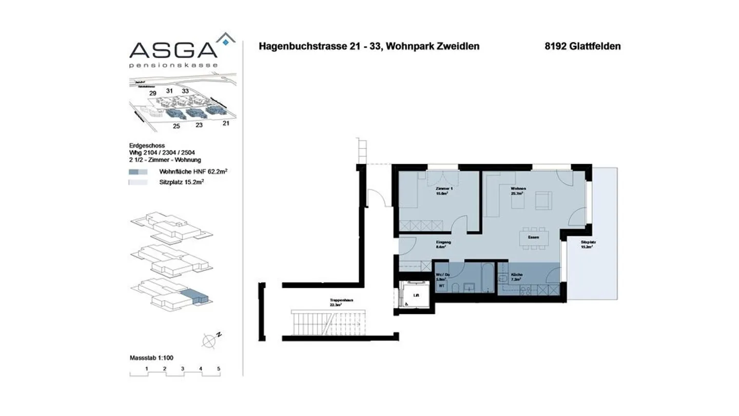 Neuwertiger Wohntraum für Singles und Paare - Foto 5 von 5