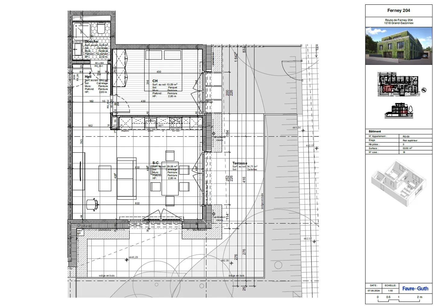 Appartement 3 pièces - Photo 6 sur 6