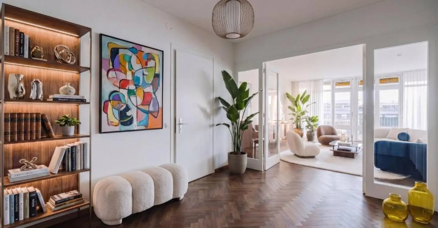 Budé - Spacious 7-room apartment on the top floor - Photo 3 of 10