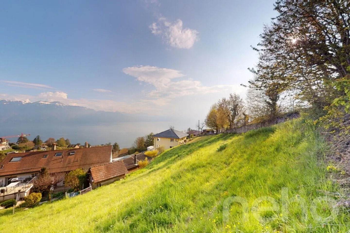 Building plot with panoramic view of the lake and the Alps - Photo 7 of 13
