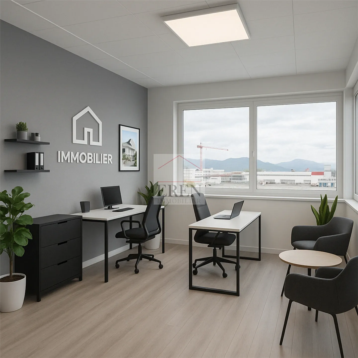 Bureau / Surface administrative / commerciale de 35 m2 à louer à Conthey - Photo 5 sur 11