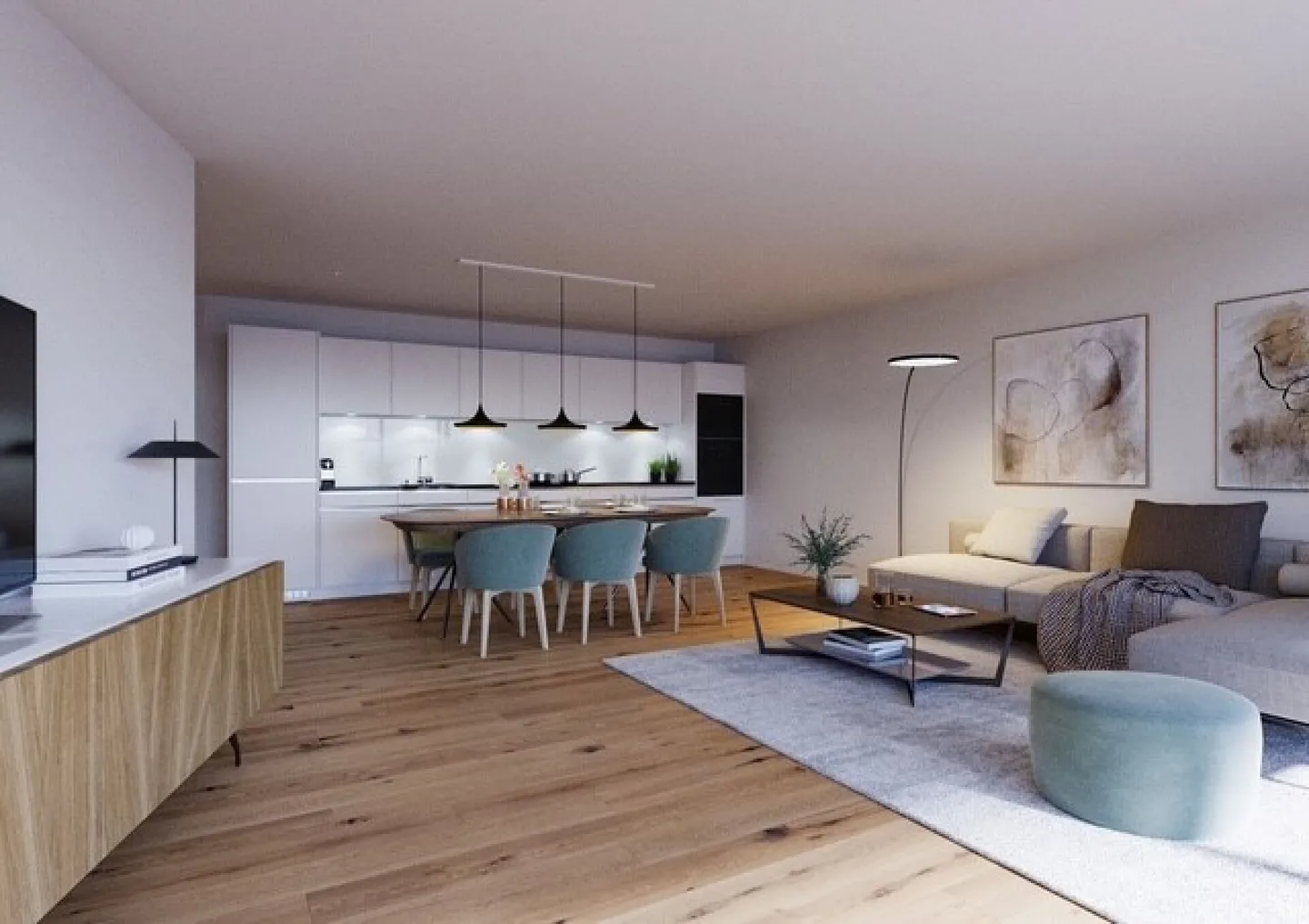 4.5-Zimmer-Eigentumswohnung in Wauwil - Foto 2 di 5
