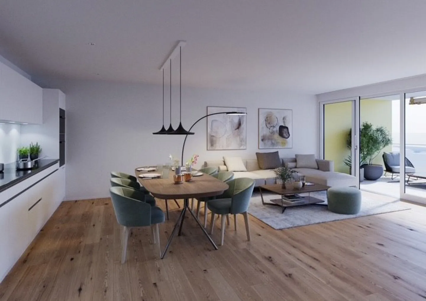 4.5-Zimmer-Eigentumswohnung in Wauwil - Foto 4 di 5