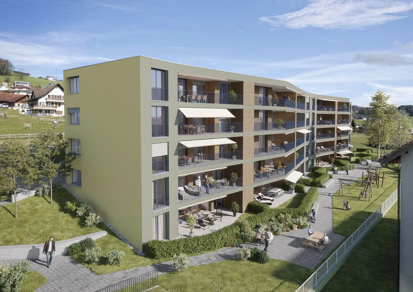 4.5-Zimmer-Eigentumswohnung in Wauwil - Foto 5 di 5
