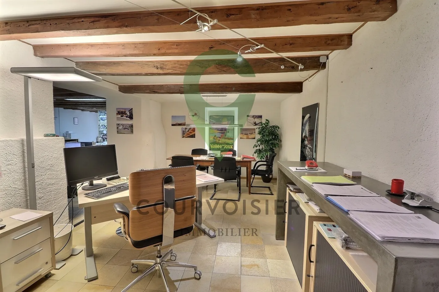 Magnifici uffici con studio indipendente nel cuore di Aubonne - Foto 4 di 10