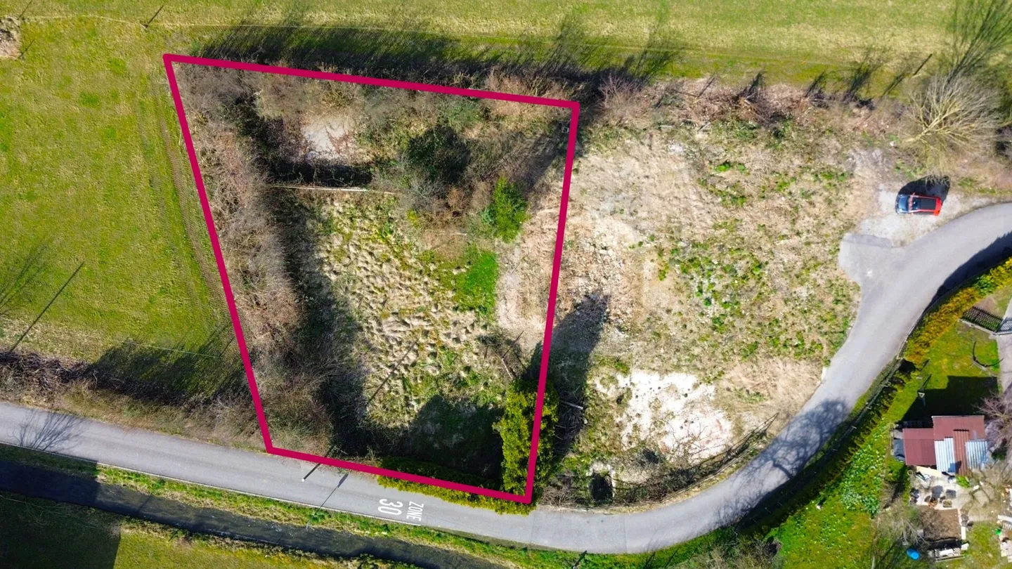 Building land with approved project: Exclusive semi-detached single-family house in Rothrist - Photo 1 of 12