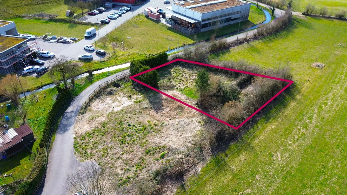 Building land with approved project: Exclusive semi-detached single-family house in Rothrist - Photo 12 of 12