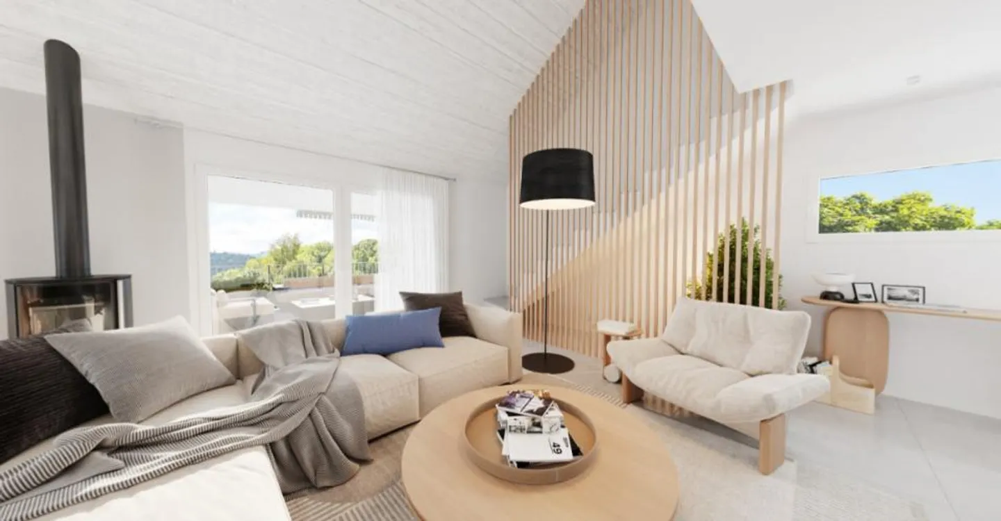 NOUVEAU - EN EXCLUSIVITÉ - ATTIQUE DUPLEX PANORAMIQUE À SAINT-CERGUE - Foto 4 von 10