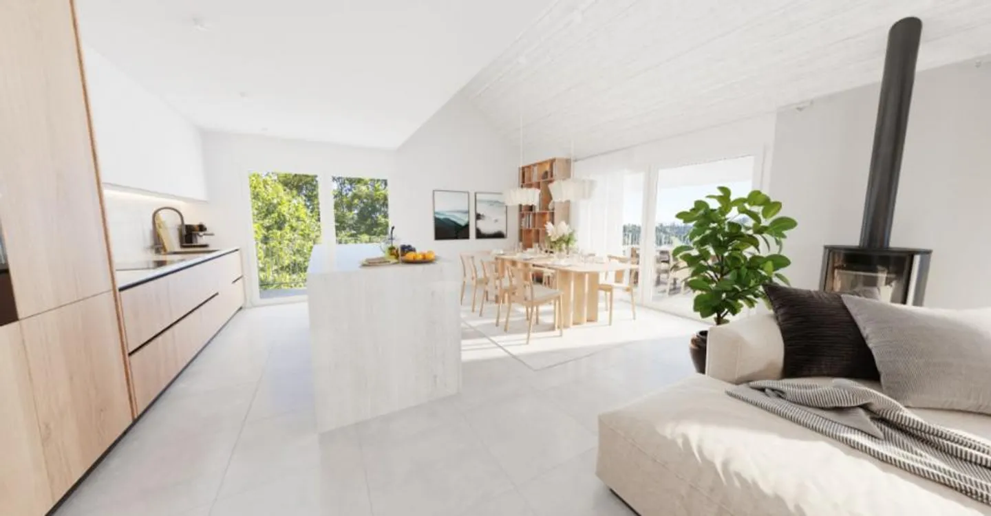 NOUVEAU - EN EXCLUSIVITÉ - ATTIQUE DUPLEX PANORAMIQUE À SAINT-CERGUE - Foto 6 von 10
