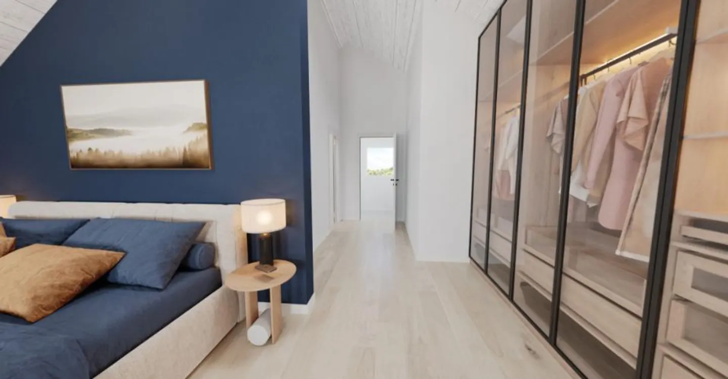 NOUVEAU - EN EXCLUSIVITÉ - ATTIQUE DUPLEX PANORAMIQUE À SAINT-CERGUE - Foto 8 von 10