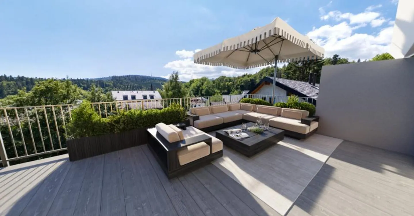 NOUVEAU - EN EXCLUSIVITÉ - ATTIQUE DUPLEX PANORAMIQUE À SAINT-CERGUE - Foto 1 von 10