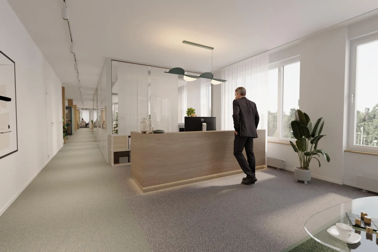 Modernes Büro zur Miete - Foto 9 von 12