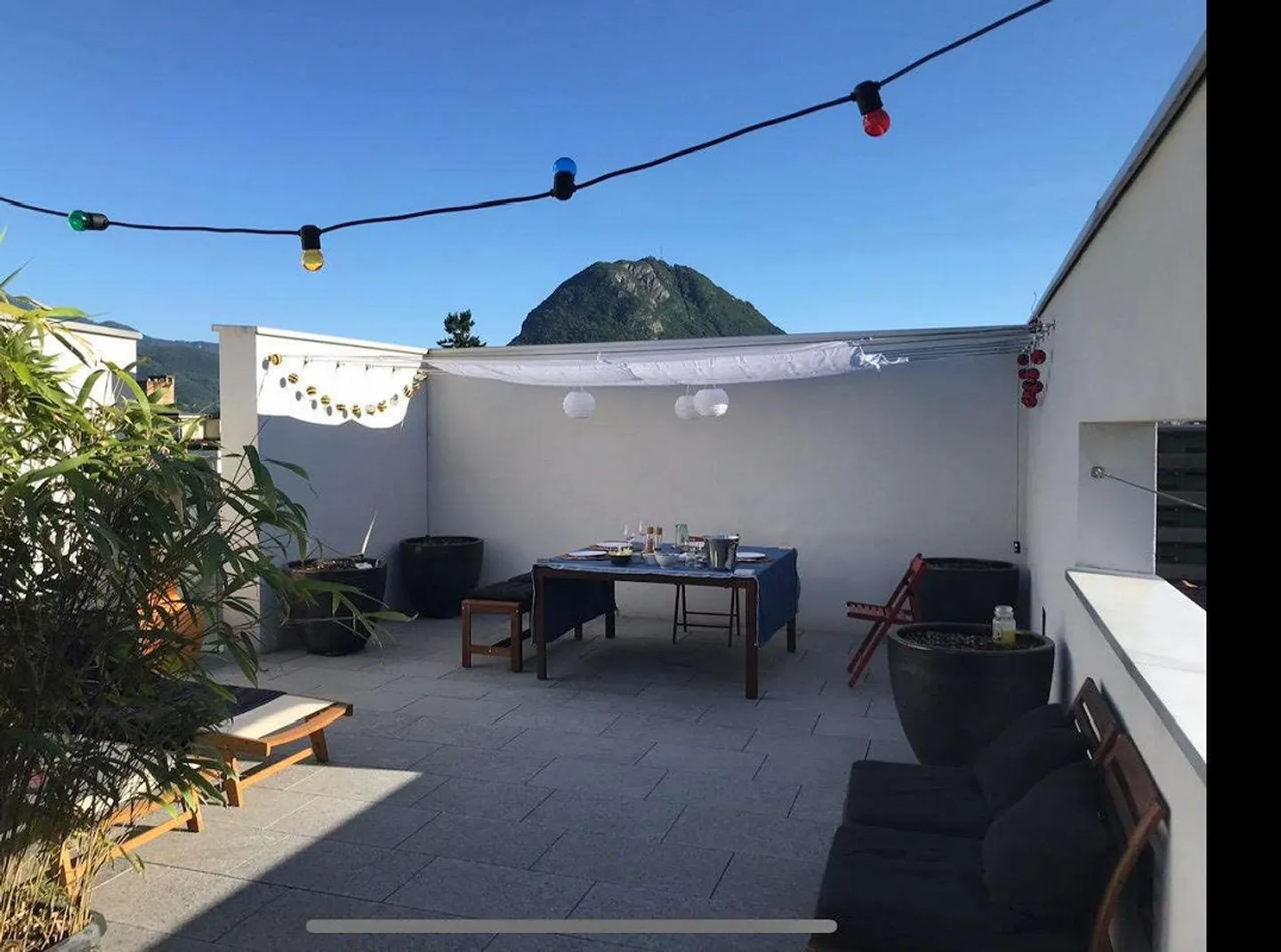 Lugano Zentrum - Modernes 2,5-Zimmer-Wohnung mit großem Dachterrasse exklusiv - Foto 7 von 8