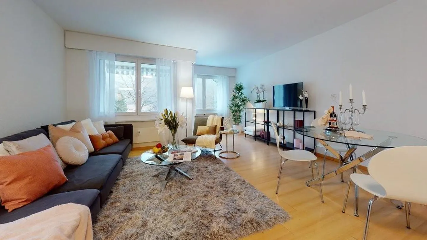 Gemütliche 3.5-Zimmerwohnung in Péry - Foto 1 von 12