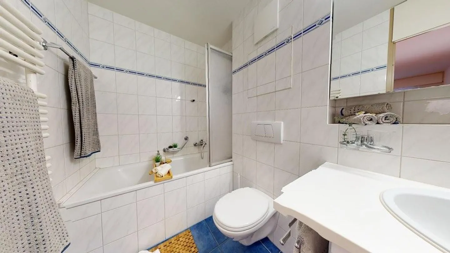 Gemütliche 3.5-Zimmerwohnung in Péry - Foto 5 von 12