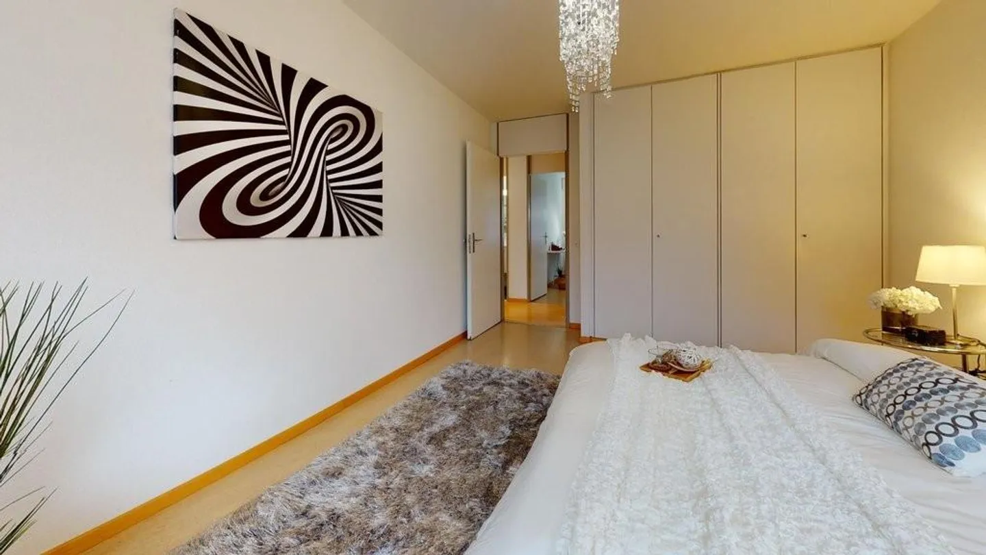 Gemütliche 3.5-Zimmerwohnung in Péry - Foto 7 von 12