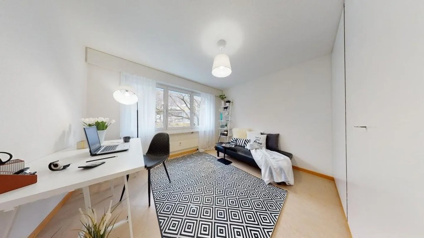 Gemütliche 3.5-Zimmerwohnung in Péry - Foto 8 von 12