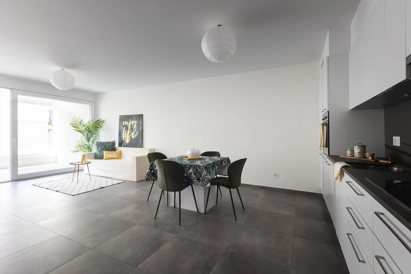 Leben in einem einzigartigen Kontext - modernes 3.5-Zimmer-Wohnung - Foto 1 von 6