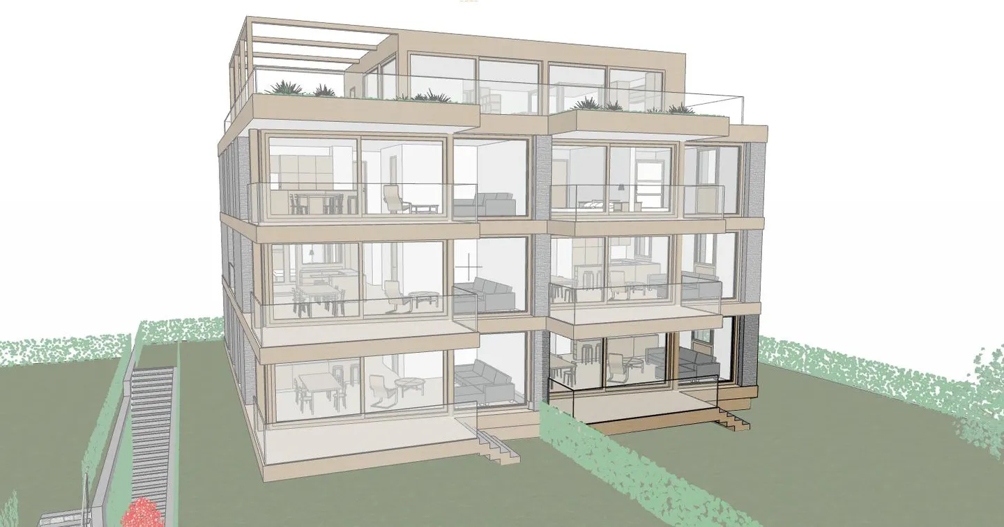 Minusio - Vendita app. da 3,5 locali con terrazza e giardino - Foto 2 di 4