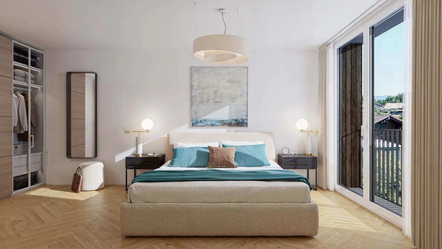 Stilvolles Apartment mit Panoramablick - Foto 4 von 10