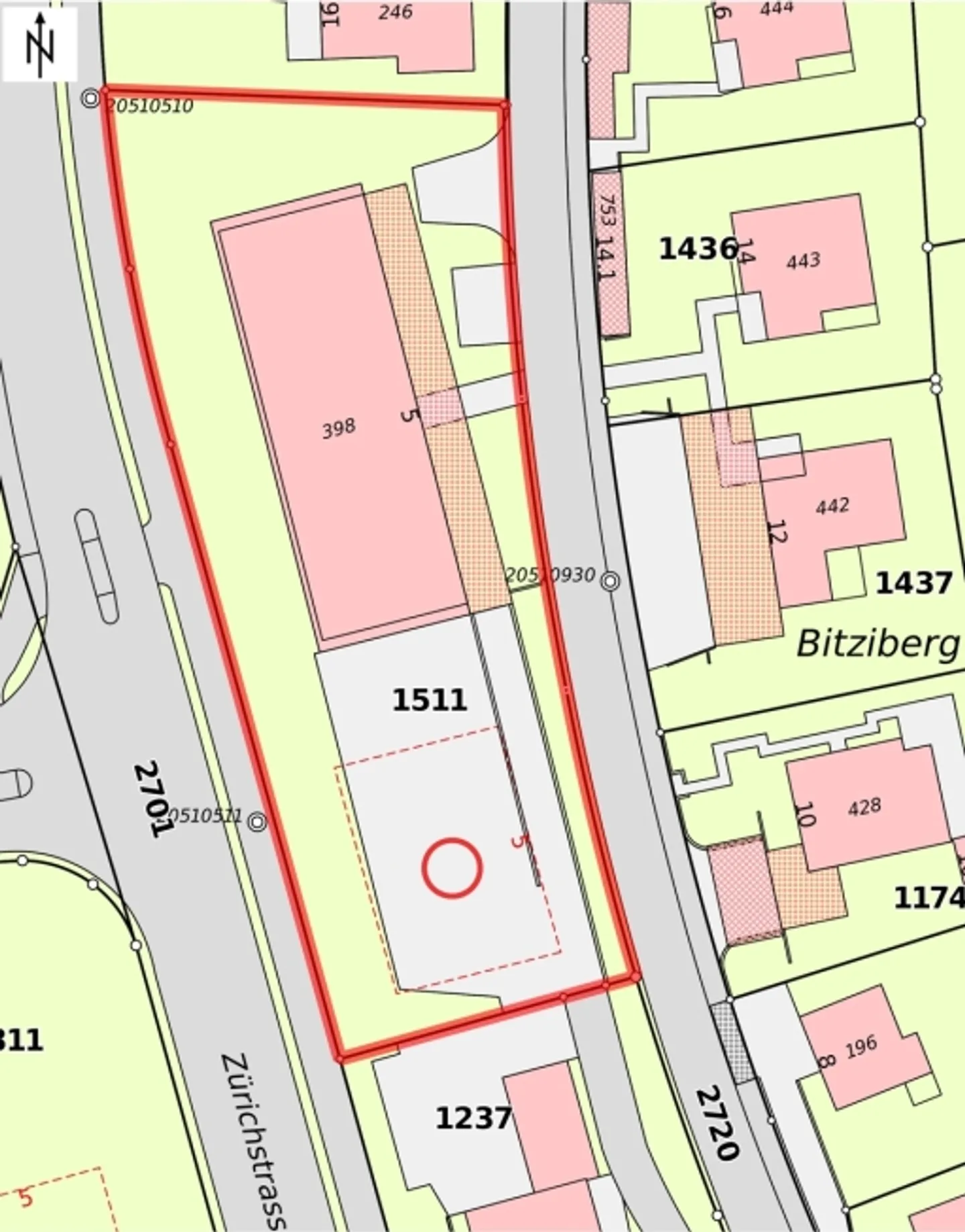 2,601 m² building land with older residential/commercial building - Photo 8 of 9