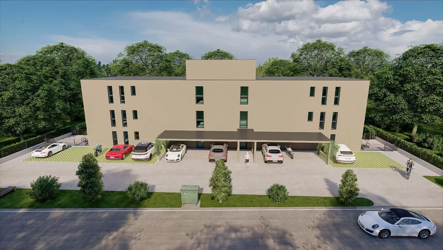 Moderne 3.5 pièces avec grand jardin à Arbedo Castione - Photo 4 sur 6