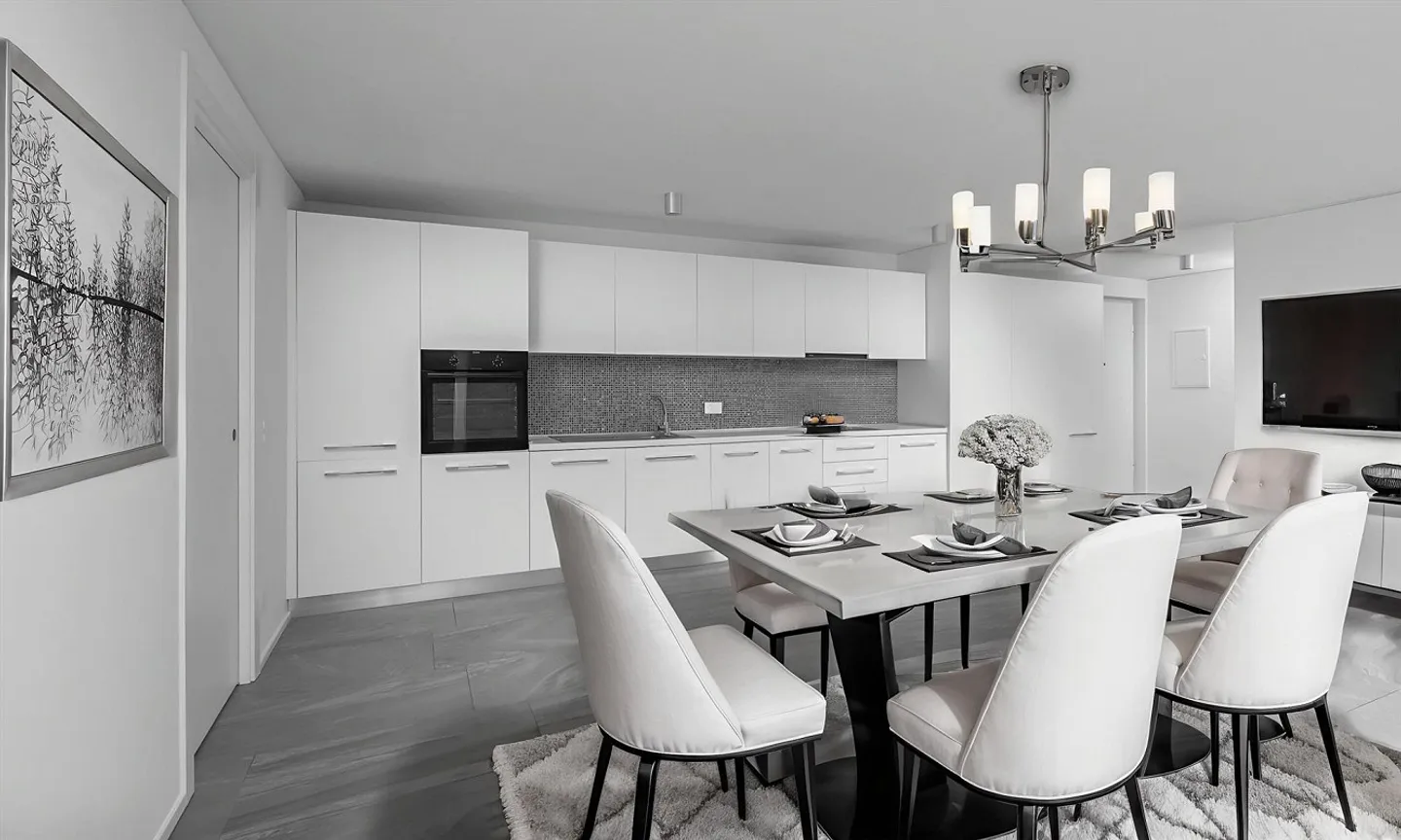 Modern 3.5-room apartment with garage in Cadro - Photo 2 of 9