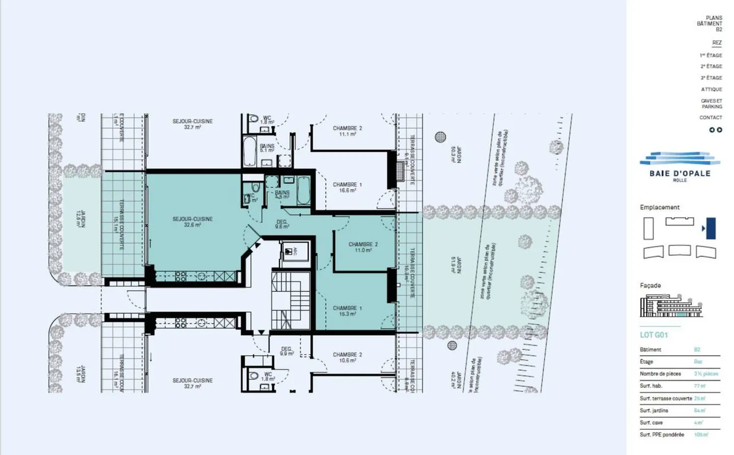 Geräumige 3,5-Zimmer-Wohnung mit zwei Außenbereichen. - Foto 5 von 6