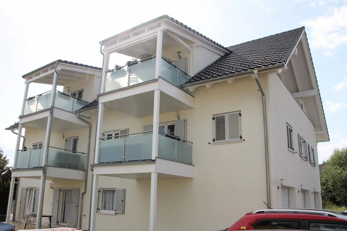 5,5 Zi Eigentumswohnung hoch über dem Bodensee, zwei Seesicht Balkone - Foto 3 di 30