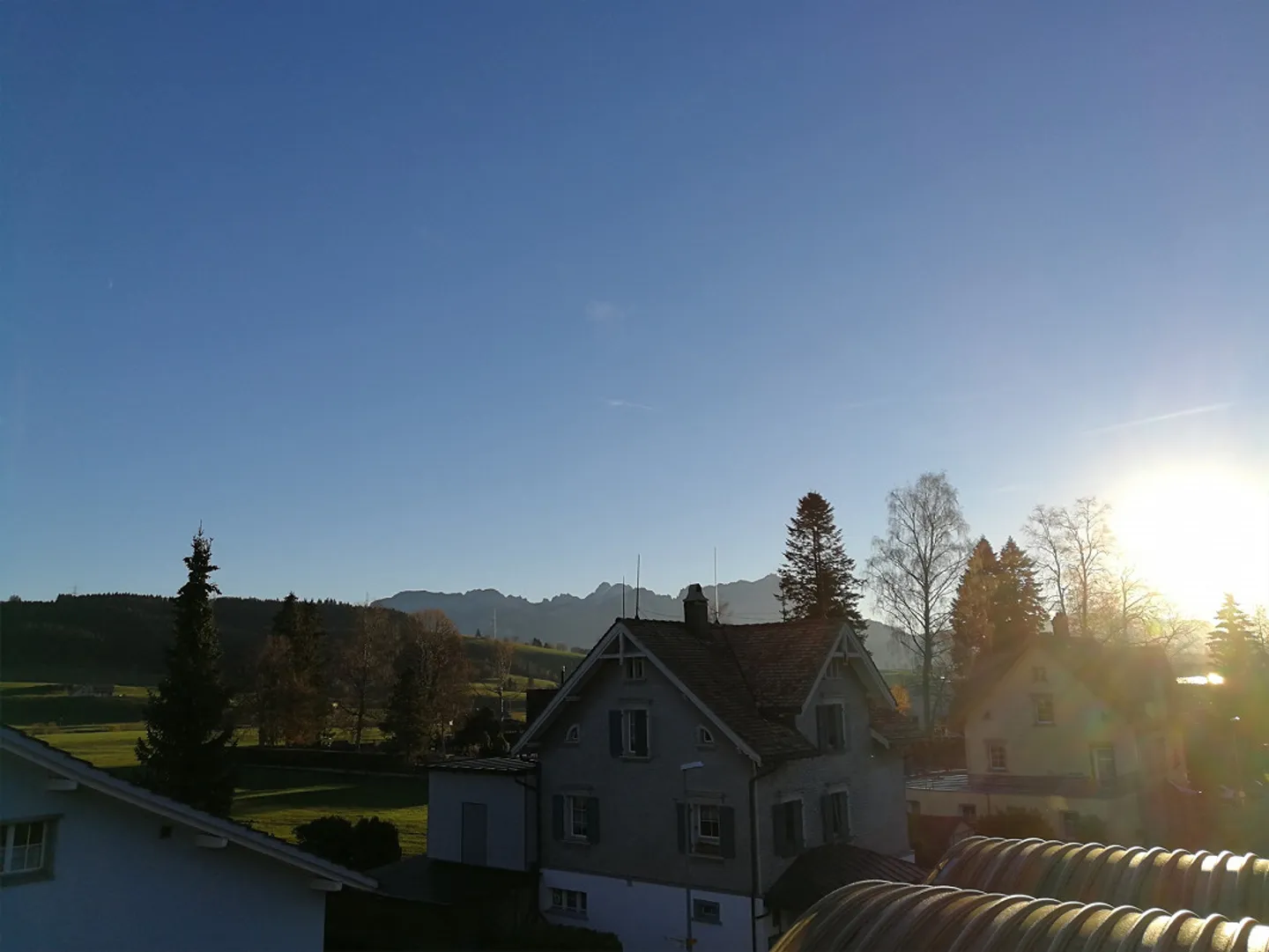 Accogliente appartamento con 3 camere in una casa bifamiliare con vista sul Säntis - Foto 1 di 9