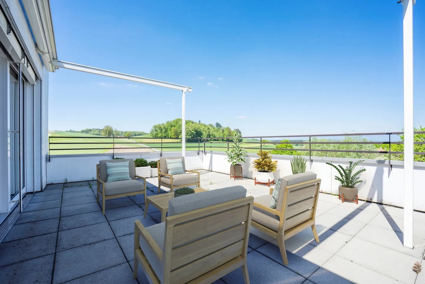 Vous cherchez une terrasse d'attique privée ? Appartement de 4,5 pièces à Burgdorf - Photo 7 sur 7