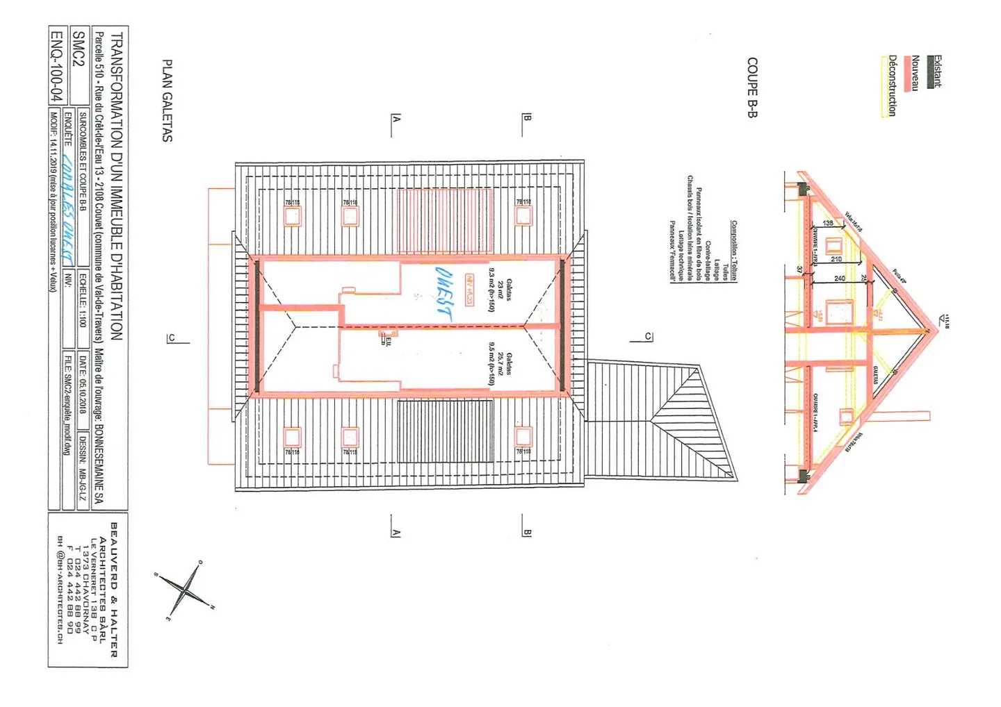 Top floor 2.5 rooms - Photo 12 of 12