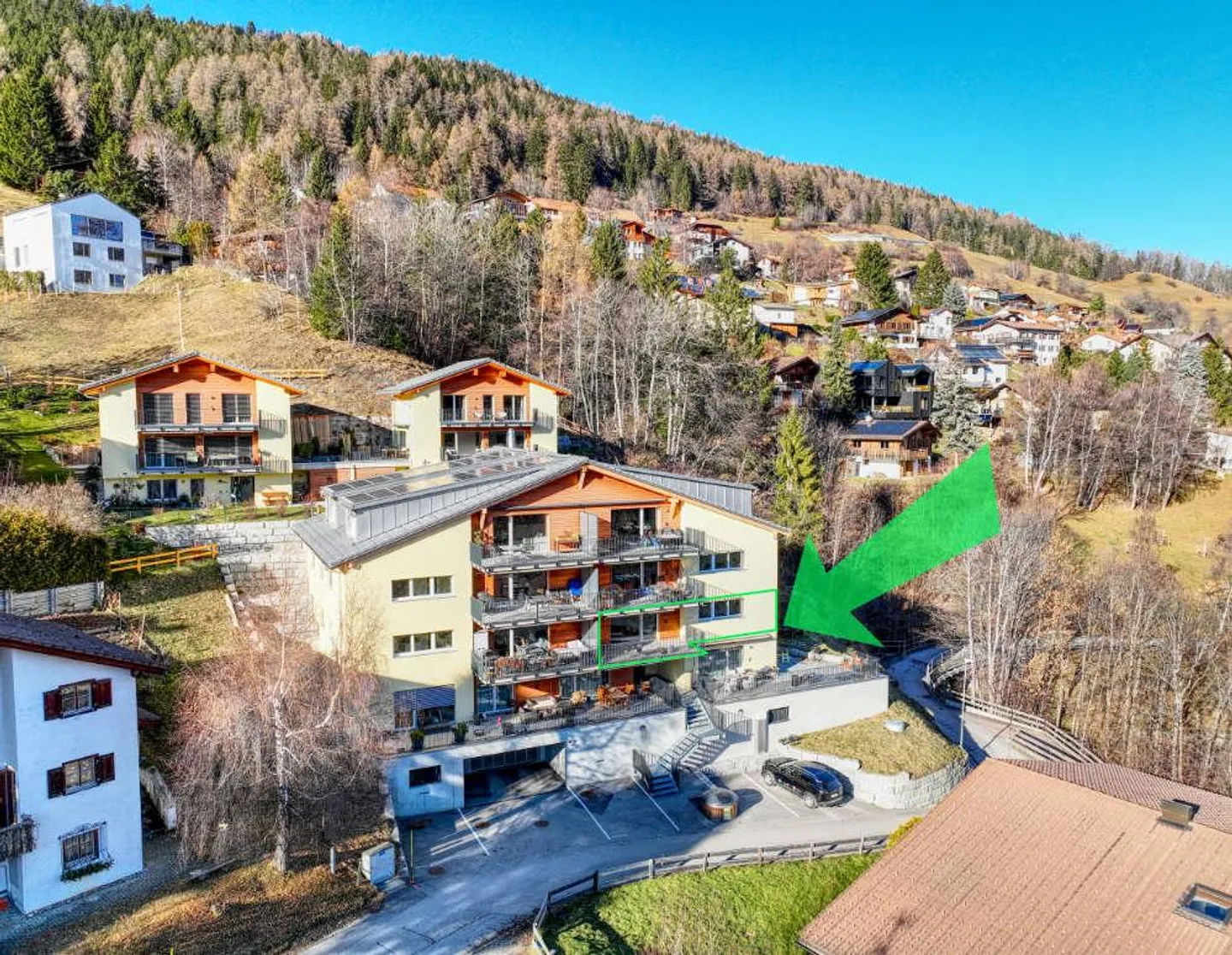 Appartement spacieux de 4,5 pièces avec vue en tant que résidence principale - Photo 17 sur 19