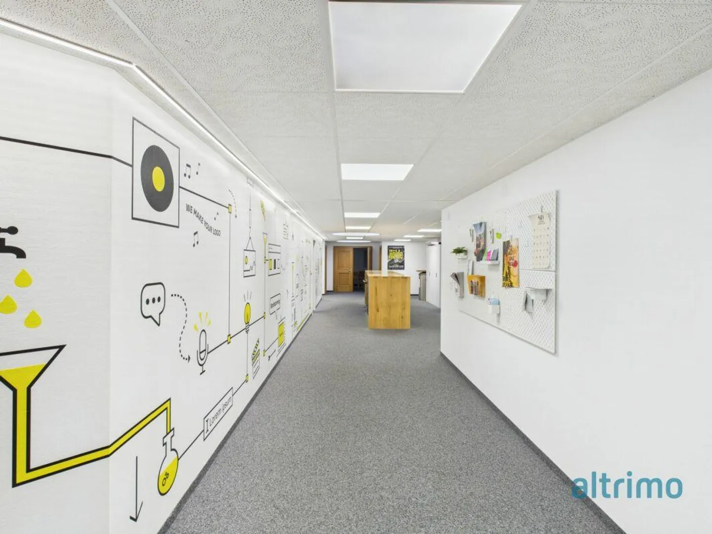 Zentral gelegene Büro- und Gewerberäumlichkeiten in Appenzell zu ve... - Foto 2 von 10