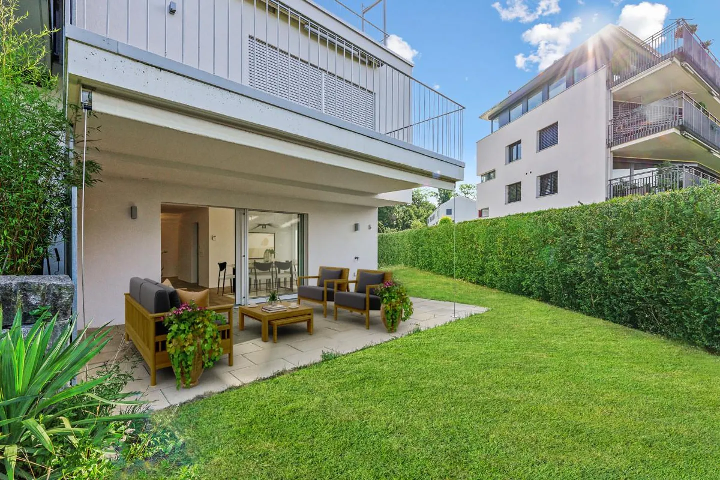 Meilen: Garden apartment with plenty of privacy - Photo 1 of 6