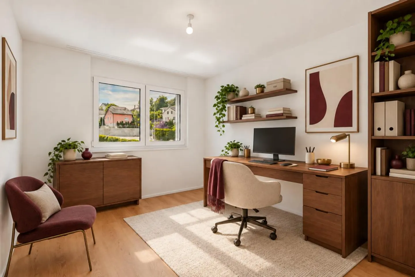 Nouvel appartement de jardin 3.5 pièces avec terrasse et lave-linge privé - Photo 6 sur 7